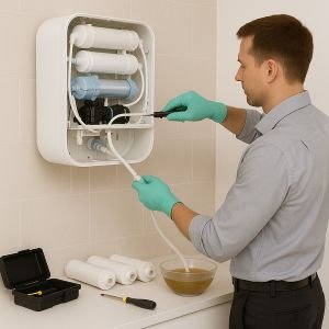 Water Purifier service with filter (parts extra)