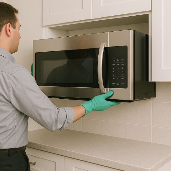 Microwave installation